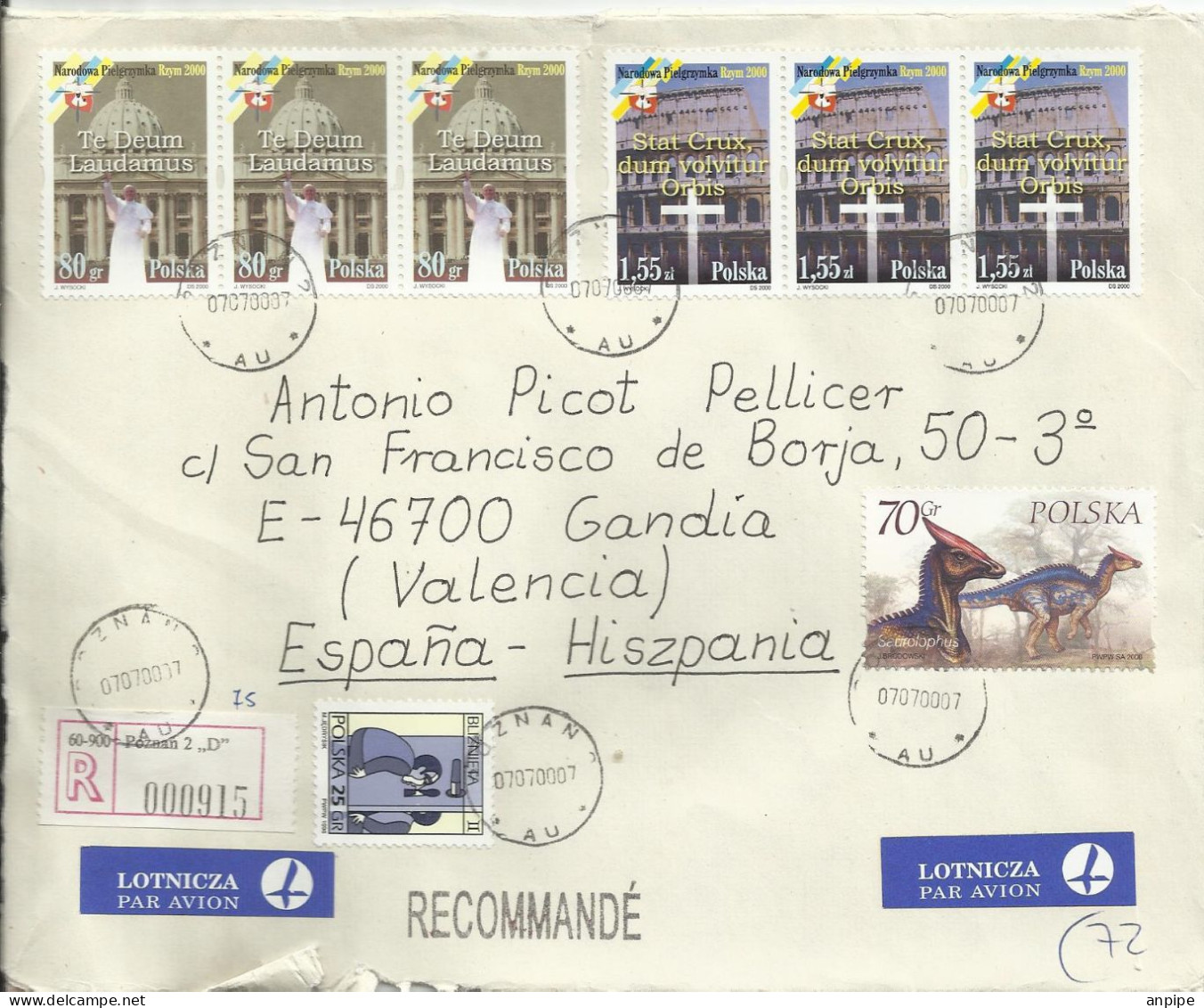 HISTORIA POSTAL - Autres - Europe