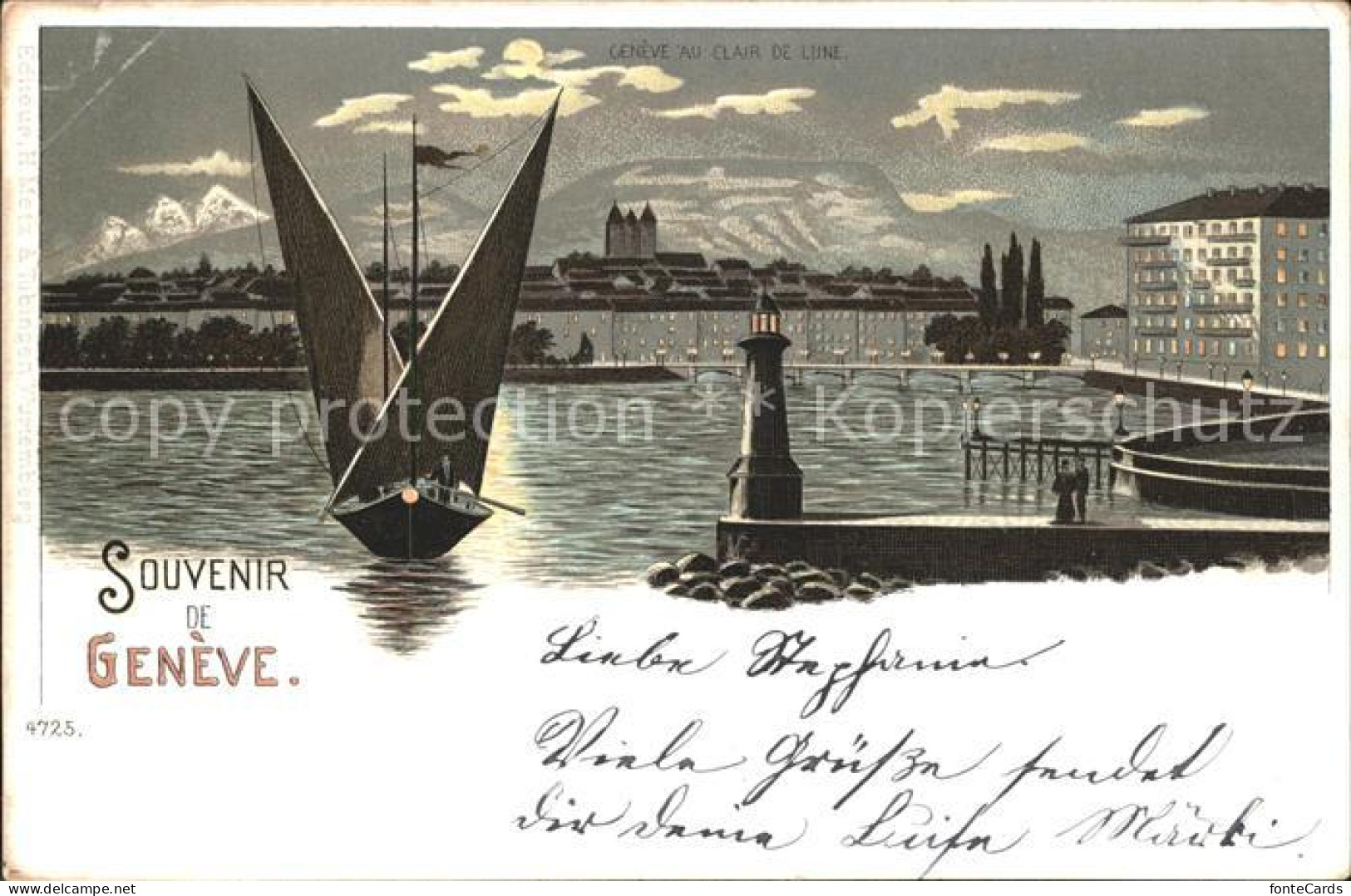 11881496 Geneve GE Partie Am Genfersee Geneve - Andere & Zonder Classificatie