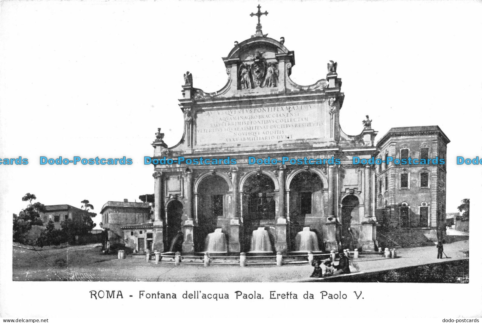 R093876 Roma. Fontana Del Acqua Paola. Eretta Da Paolo V - World