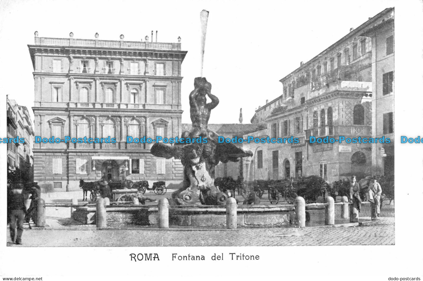 R093884 Roma. Fontana Del Tritone - World