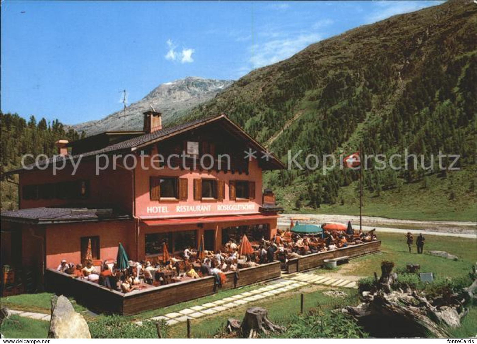 11880996 Pontresina Hotel Restaurant Roseggletscher Pontresina - Autres & Non Classés