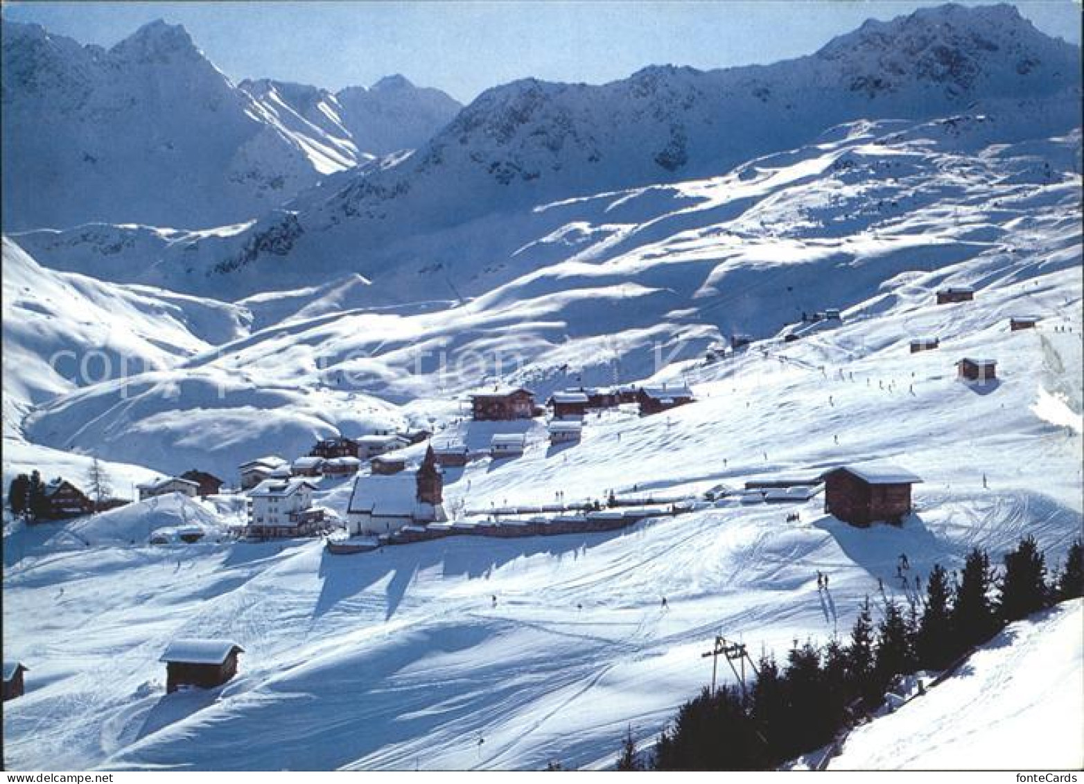 11880896 Arosa GR Bergkirchli Skigebiet Arosa - Autres & Non Classés