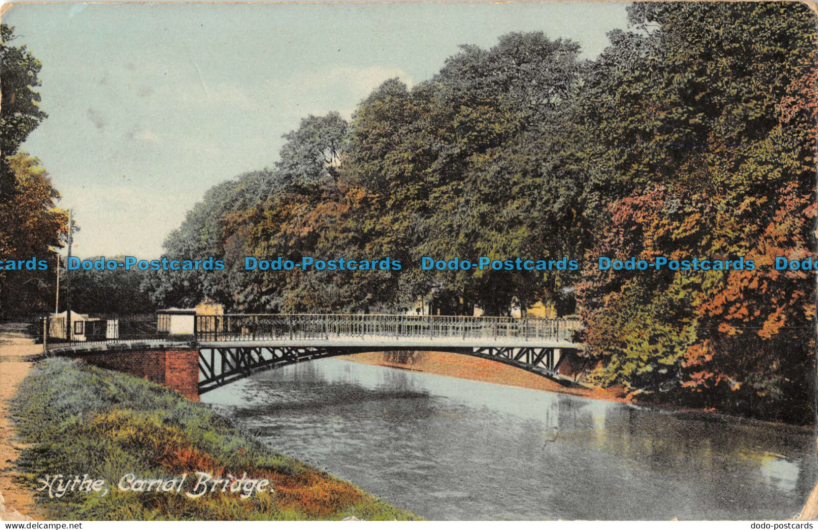 R093891 Hythe. Canal Bridge. Frith. 1916 - Monde