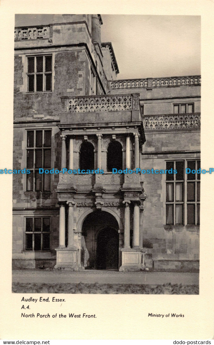 R092418 Audley End. Essex. North Porch Of The West Front. Ministry Of Works - World