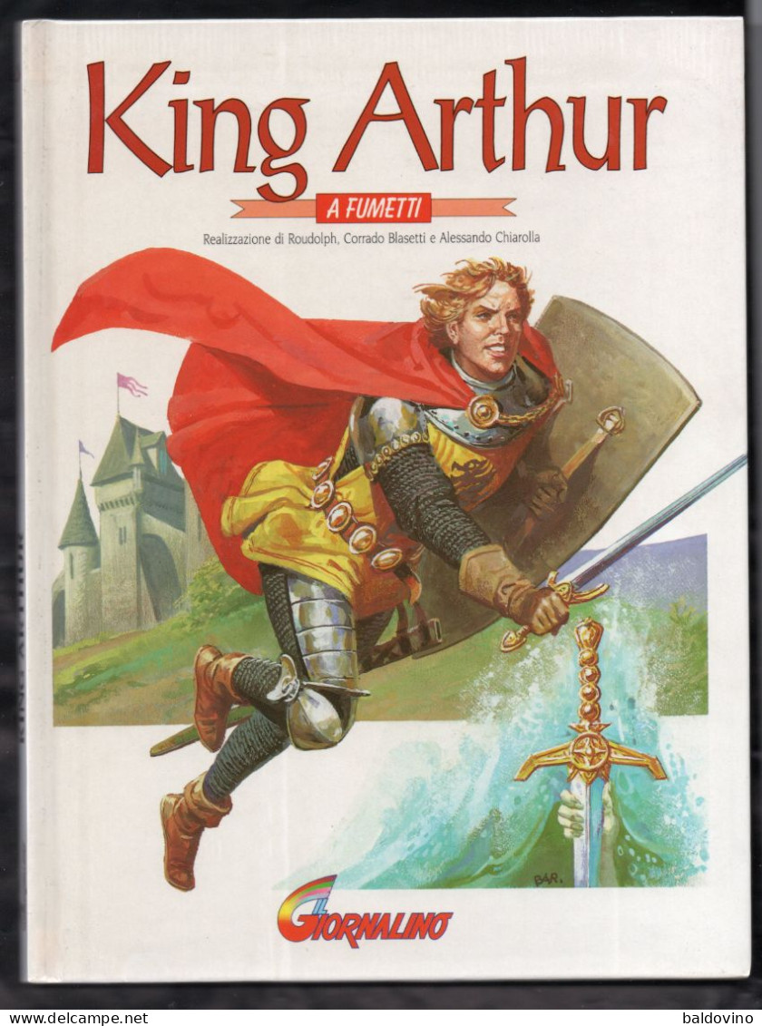 King Arthur-Re Artù Libro A Fumetti - Niños Y Adolescentes