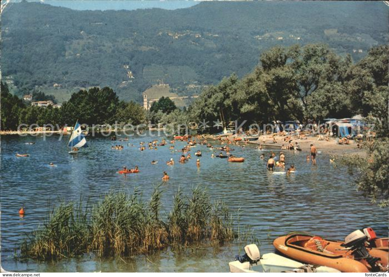 11880626 Lugano TI Camping TCS Piodella Lugano - Autres & Non Classés