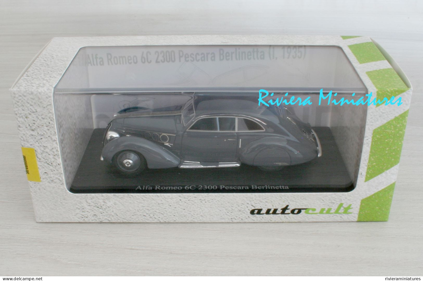 AUTOCULT - ALFA ROMEO 6C 2300 Pescara Berlinette - 1935 - ATC04039 - 1/43