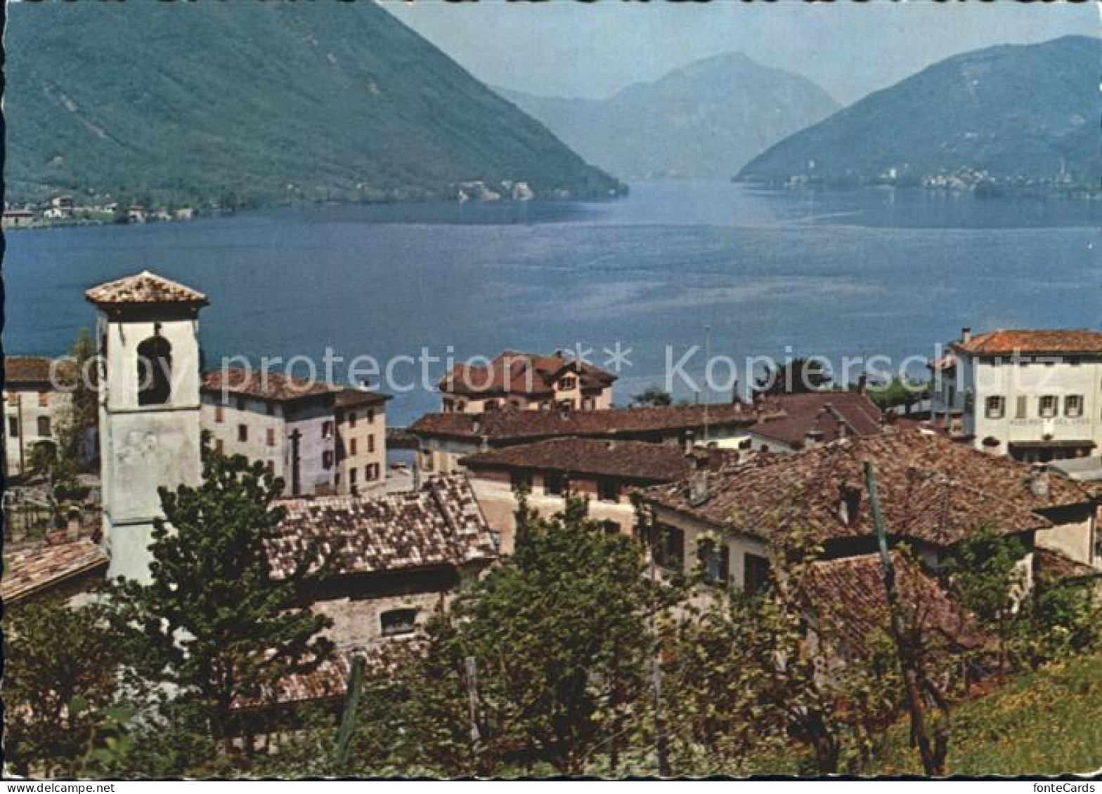 11880586 Capolago Lago Di Lugano Panorama Capolago - Autres & Non Classés