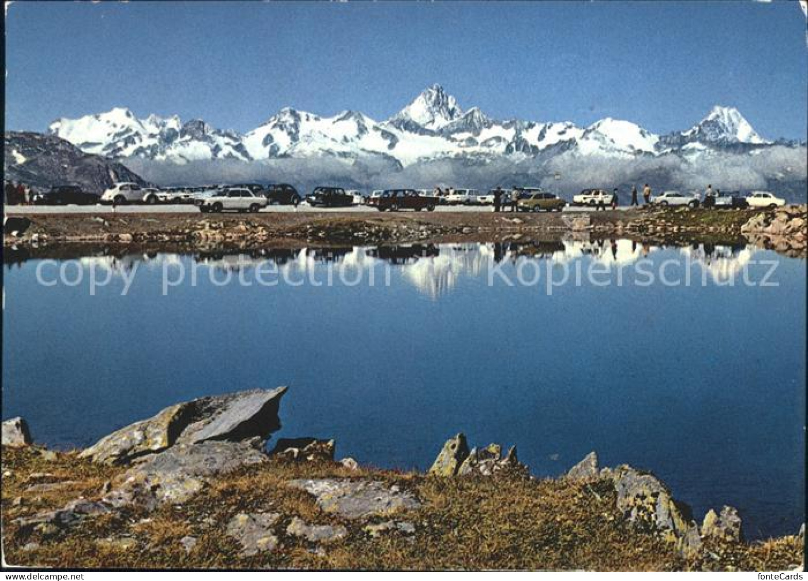 11880576 Nufenenpass Mit Finsteraarhorn Nufenenpass - Autres & Non Classés