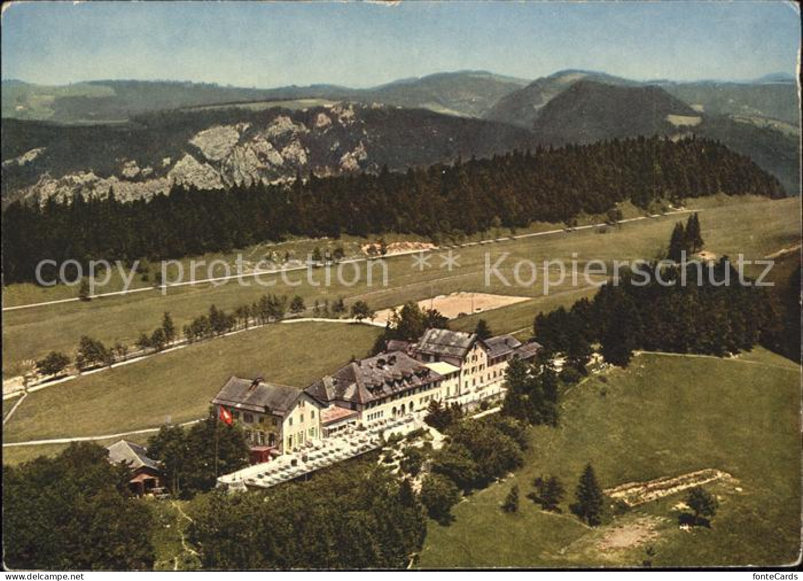 11880326 Solothurn Hotel Kurhaus Weissenstein Fliegeraufnahme Solothurn - Autres & Non Classés