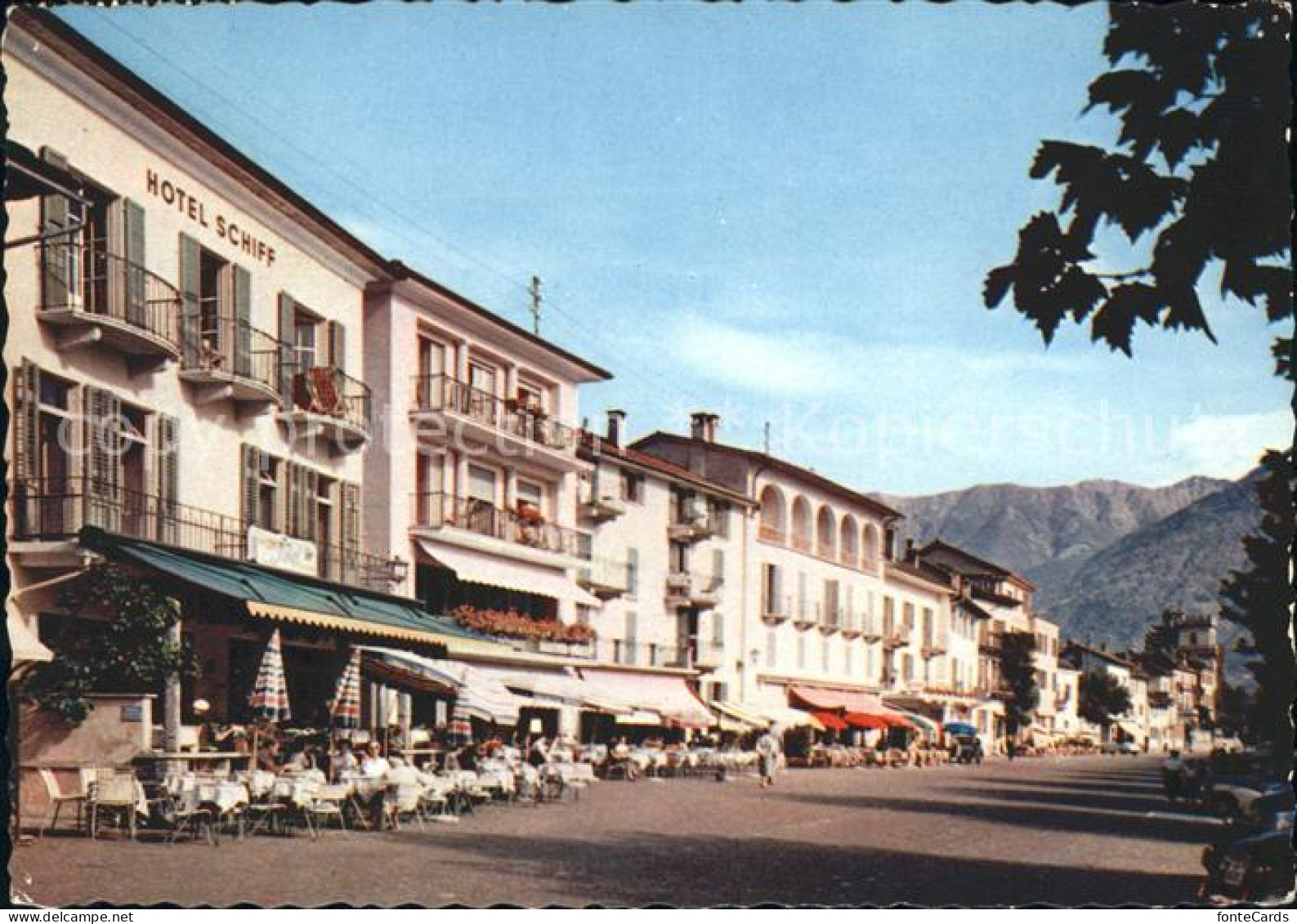 11880226 Ascona TI La Piazza Ascona - Andere & Zonder Classificatie