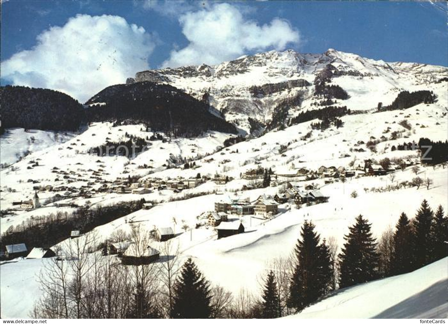 11880176 Amden SG Blick Zum Mattstock Betlis - Sonstige & Ohne Zuordnung