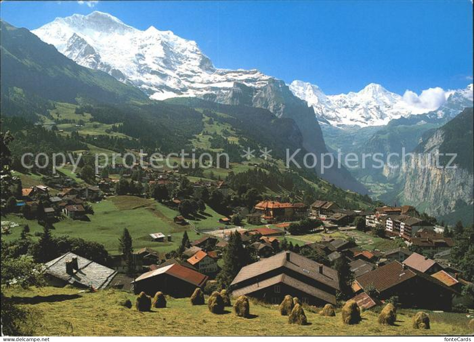 11879266 Wengen BE Jungfrau Breithornkette  Wengen - Autres & Non Classés