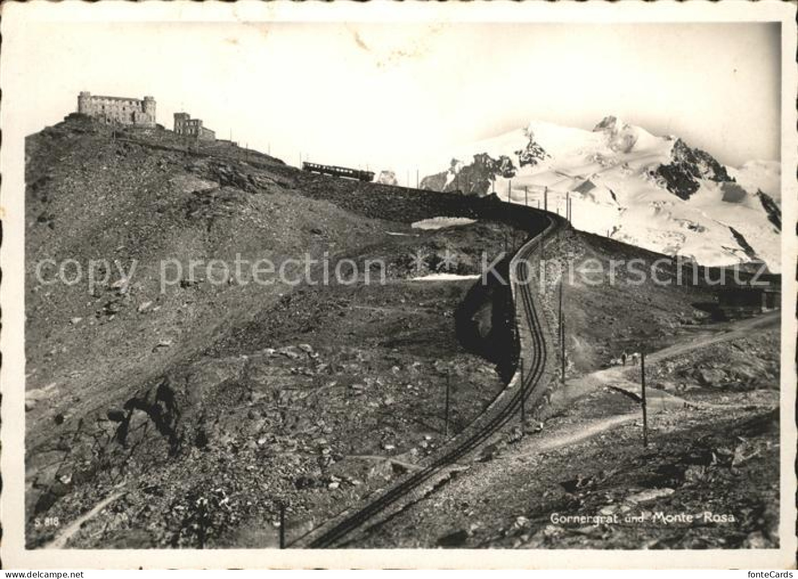 11878936 Gornergrat Zermatt Monte Rosa Gornergrat Zermatt - Otros & Sin Clasificación