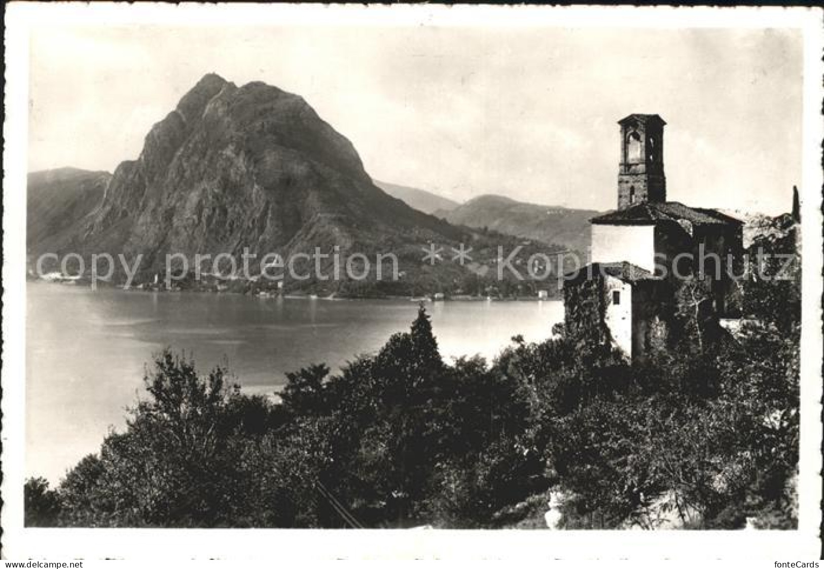 11878556 Castagnola-Cassarate Chiesa E Monte San Salvatore  Castagnola-Cassarate - Other & Unclassified