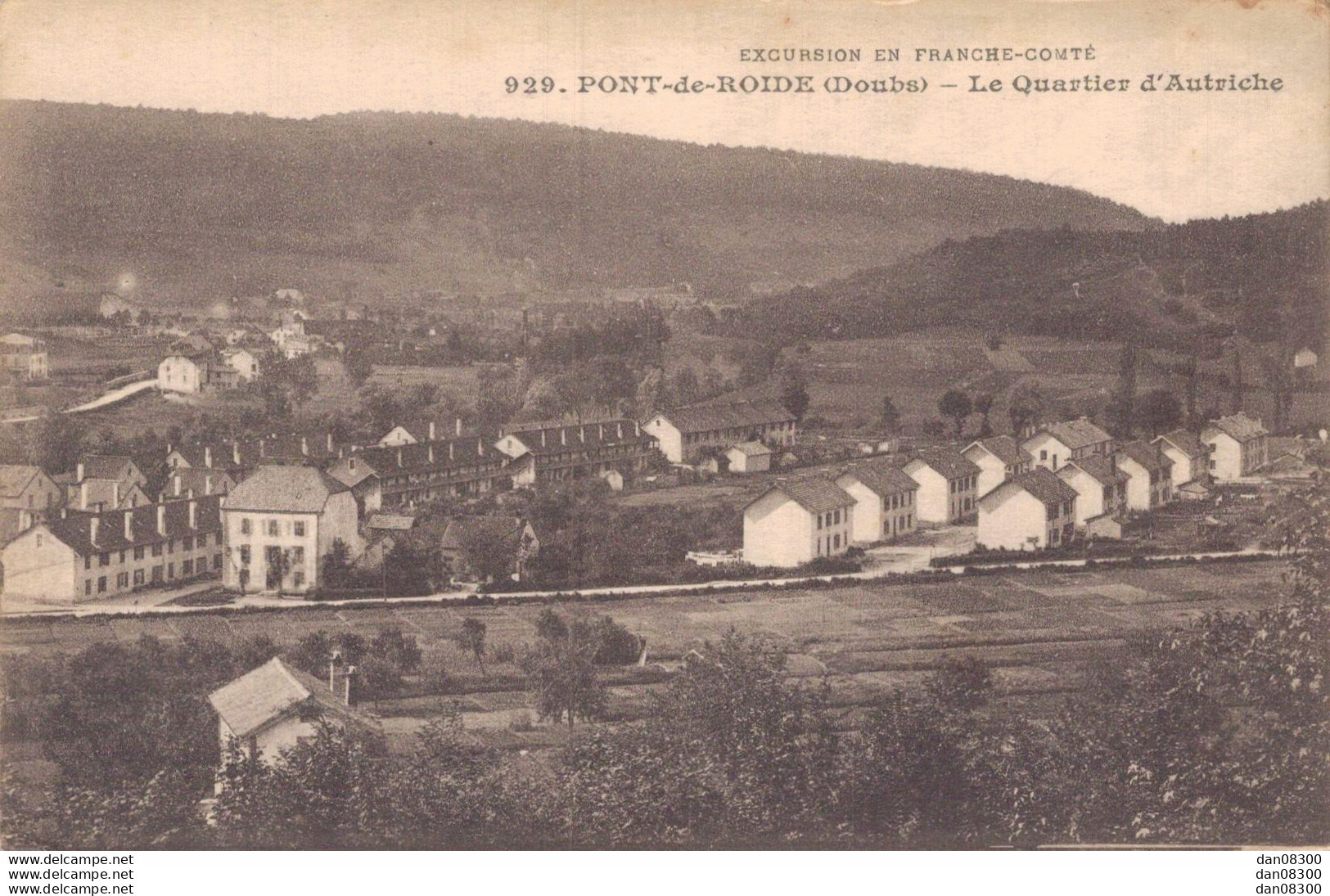 25 PONT DE ROIDE LE QUARTIER D'AUTRICHE - Autres & Non Classés