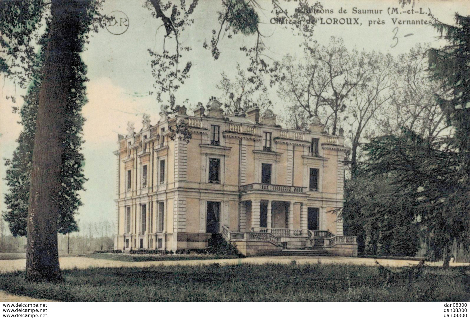 49 ENVIRONS DE SAUMUR CHATEAU DE LOROUX PRES VERNANTES - Sonstige & Ohne Zuordnung