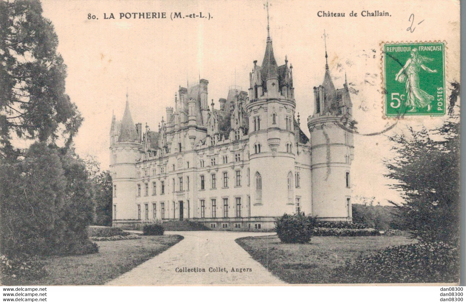 49 LA POTHERIE CHATEAU DE CHALLAIN - Andere & Zonder Classificatie