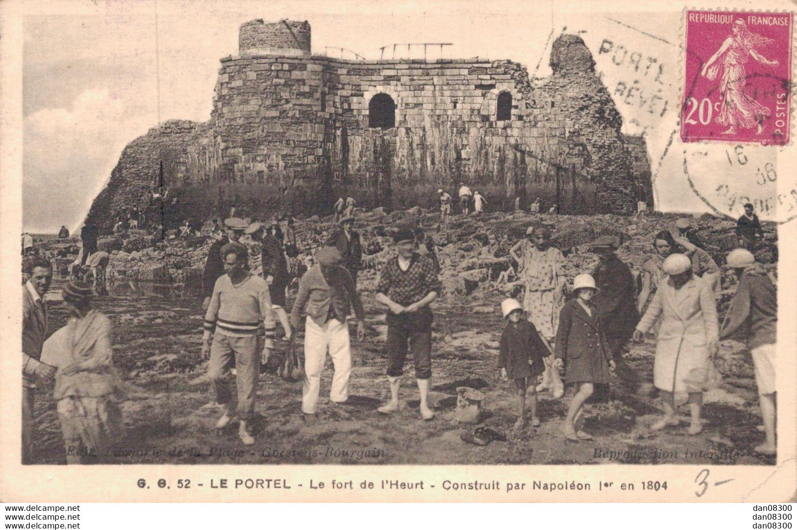 62 LE PORTEL LE FORT DE L'HEURT - Le Portel