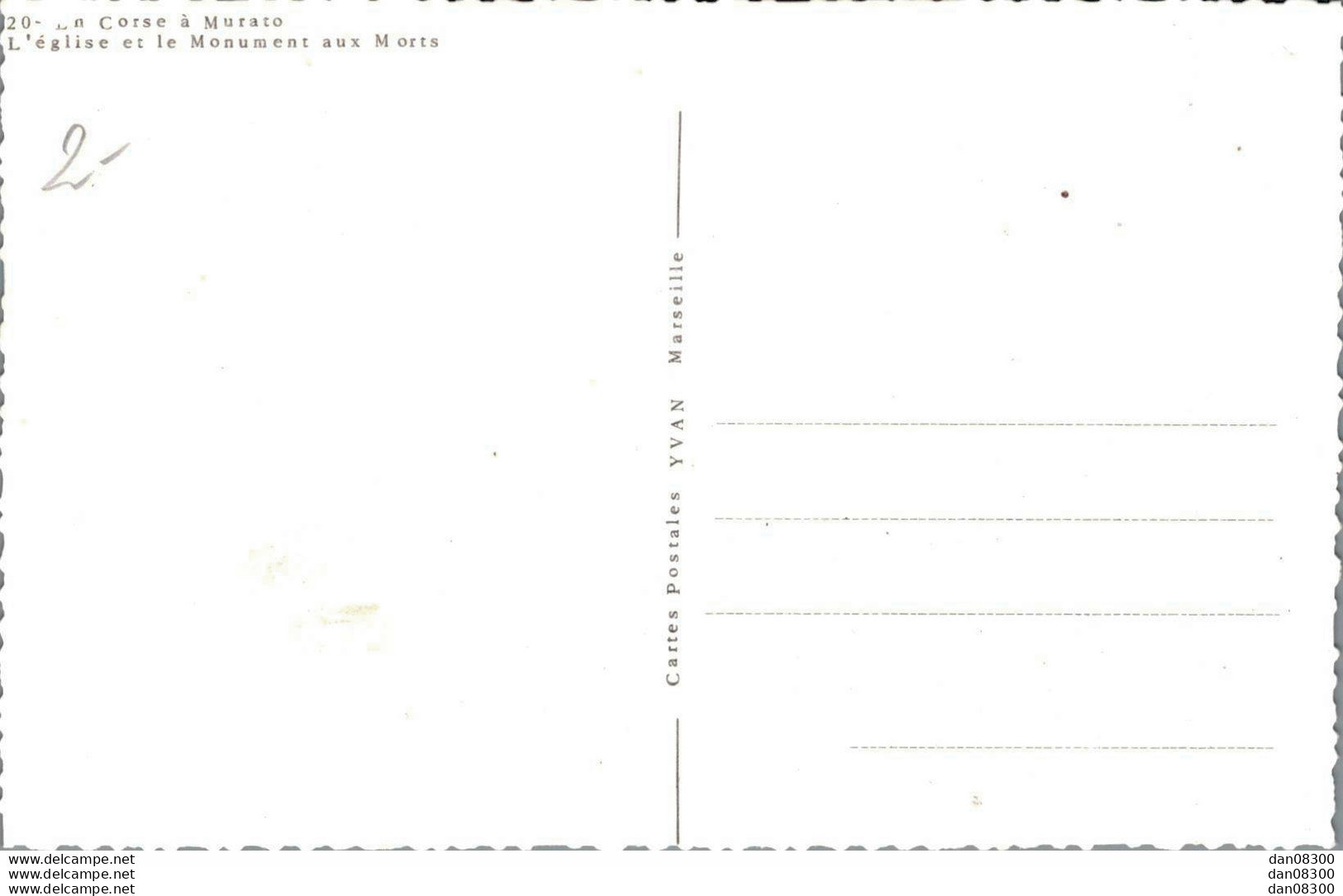 20 MURATO L'EGLISE ET LE MONUMENT AUX MORTS CPSM - Otros & Sin Clasificación