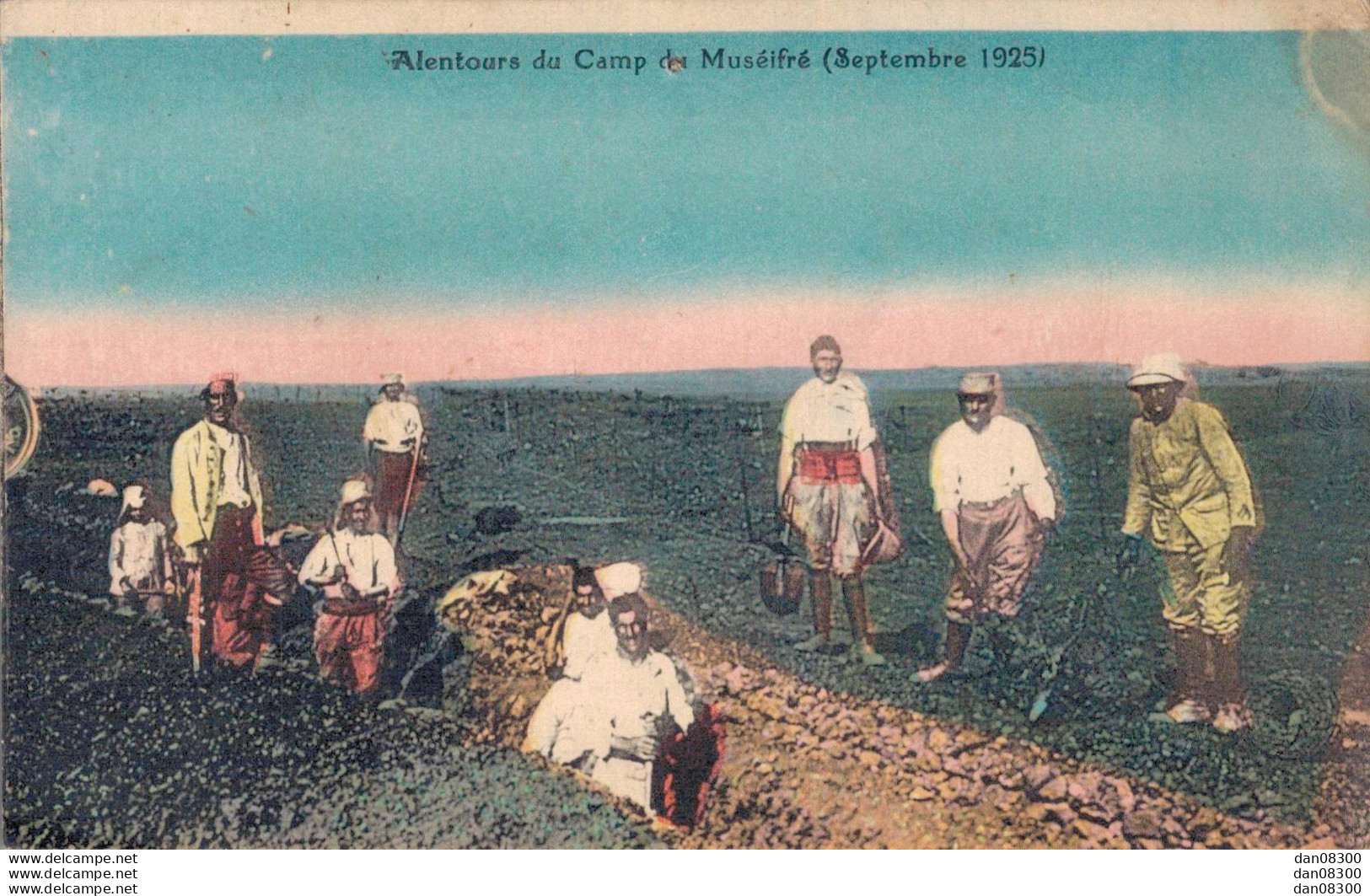 SYRIE ALENTOURS DU CAMP DE MUSEIFRE SEPTEMBRE 1925 - Syrie