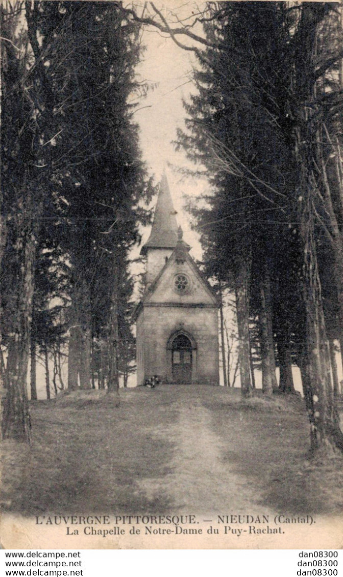 15 NIEUDAN LA CHAPELLE DE NOTRE DAME DU PUY RACHAT - Sonstige & Ohne Zuordnung