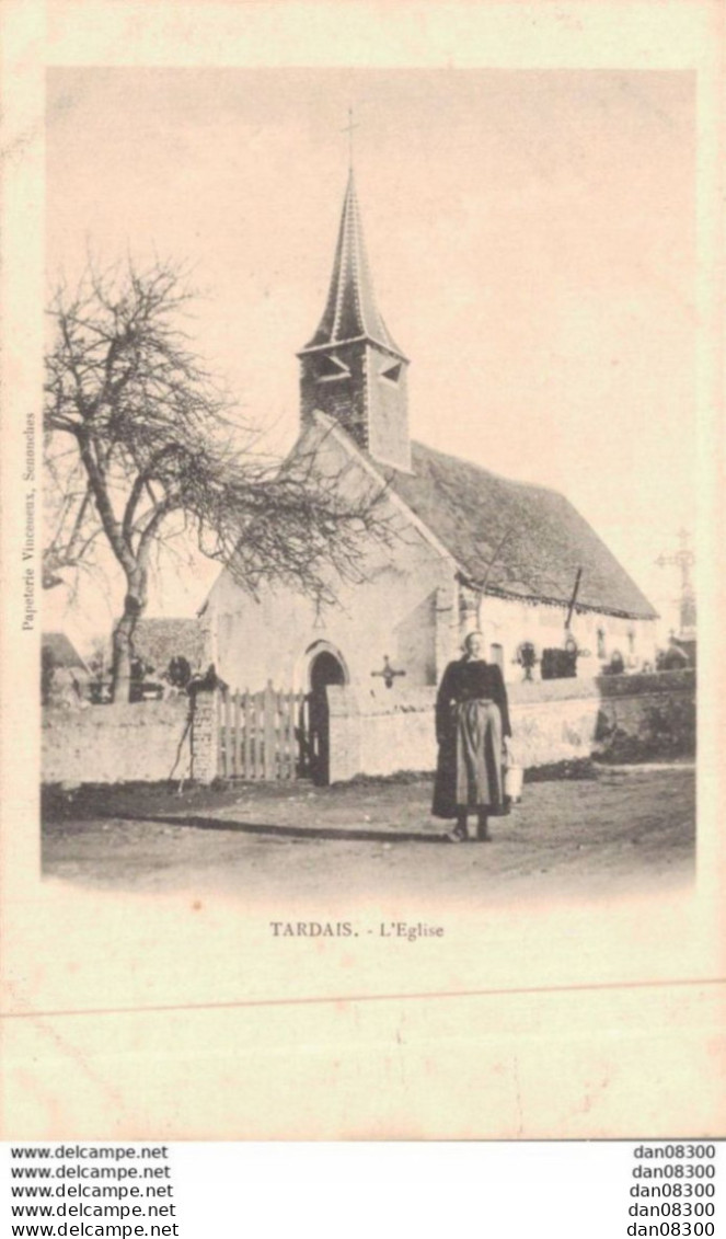 RARE  28 TARDAIS L'EGLISE - Other & Unclassified