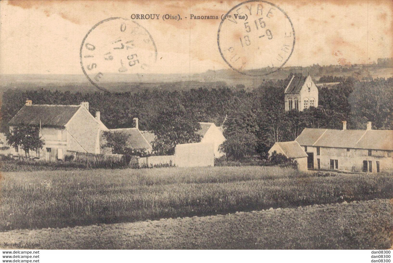 60 ORROUY PANORAMA 1ere VUE - Otros & Sin Clasificación