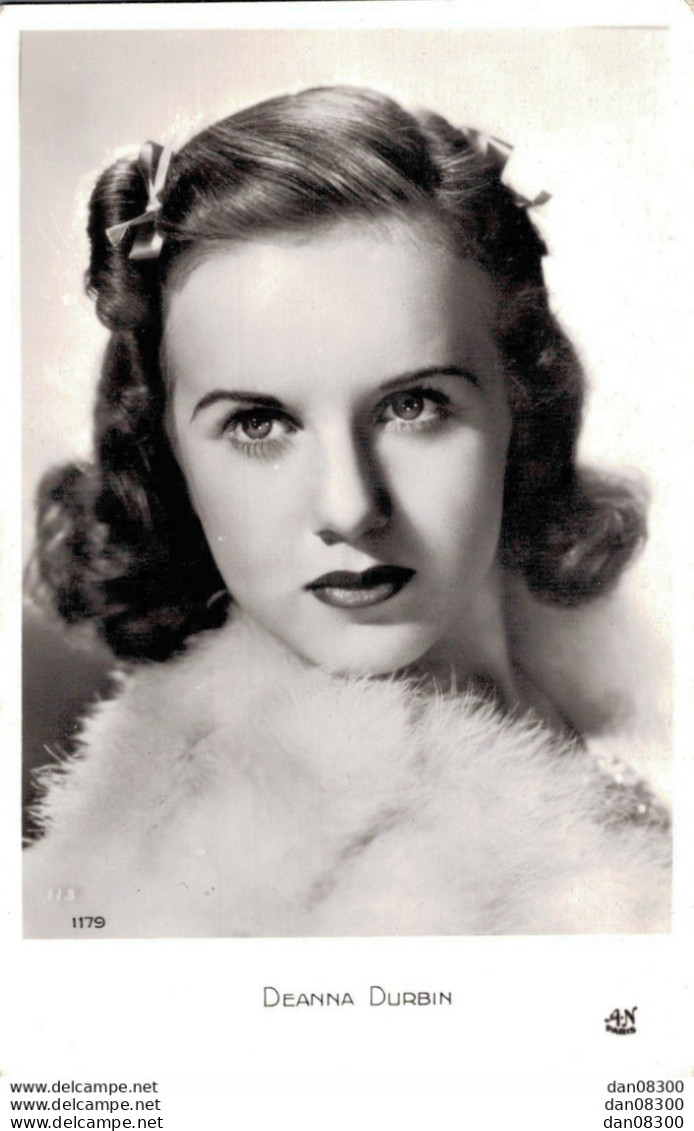 DEANNA DURBIN 4/12/21 17/04/13 CANADO FRANCAISE  CHANTEUSE ET ACTRICE DE COMEDIE MUSICALE MIS FIN A SA CARRIERE A 28 ANS - Artiesten