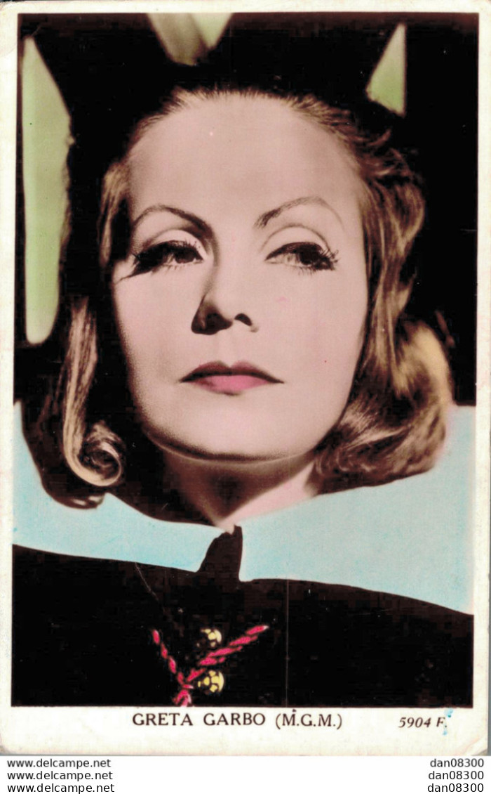 GRETA GARBO MGM CPSM - Schauspieler