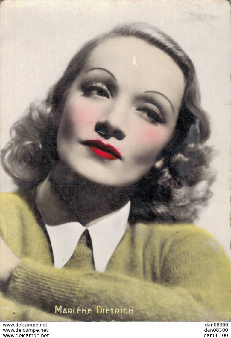 MARLENE DIETRICH CPM - Actores