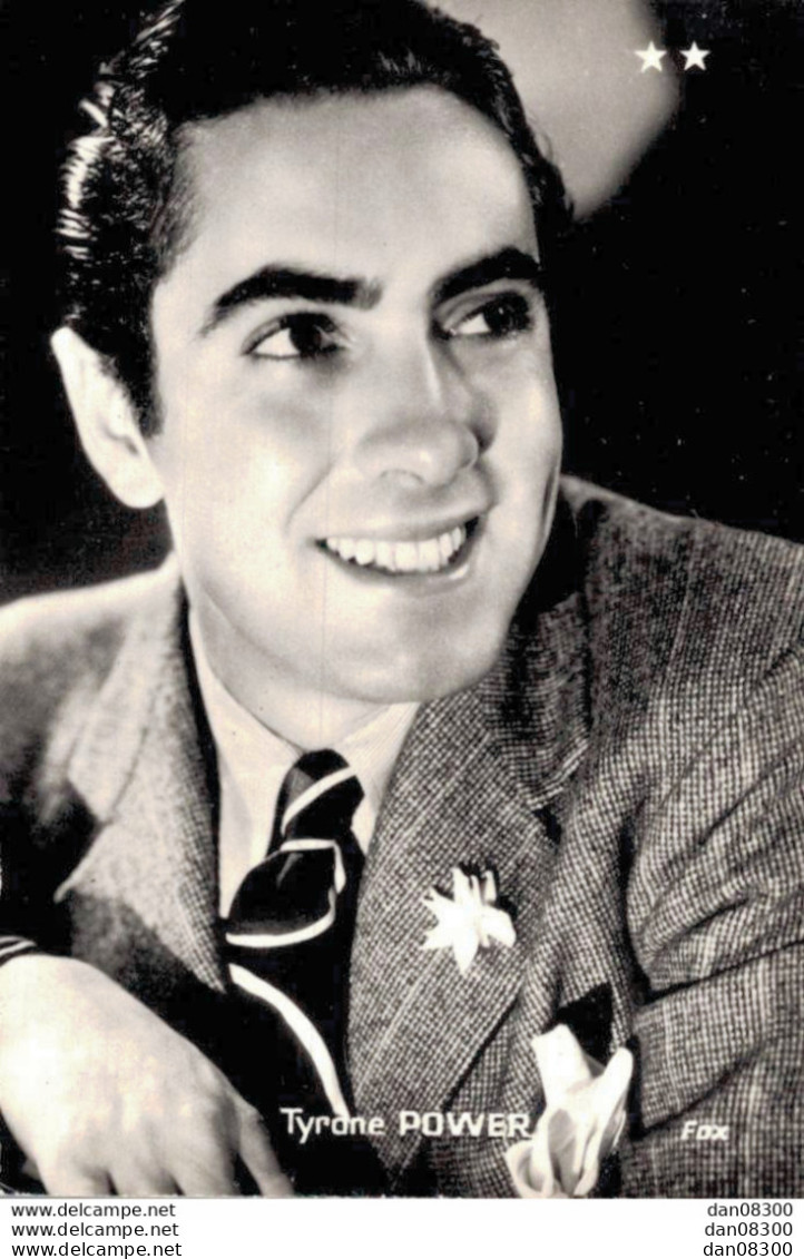 PHOTO 9 X 6 CMS DE TYRONE POWER - Célébrités