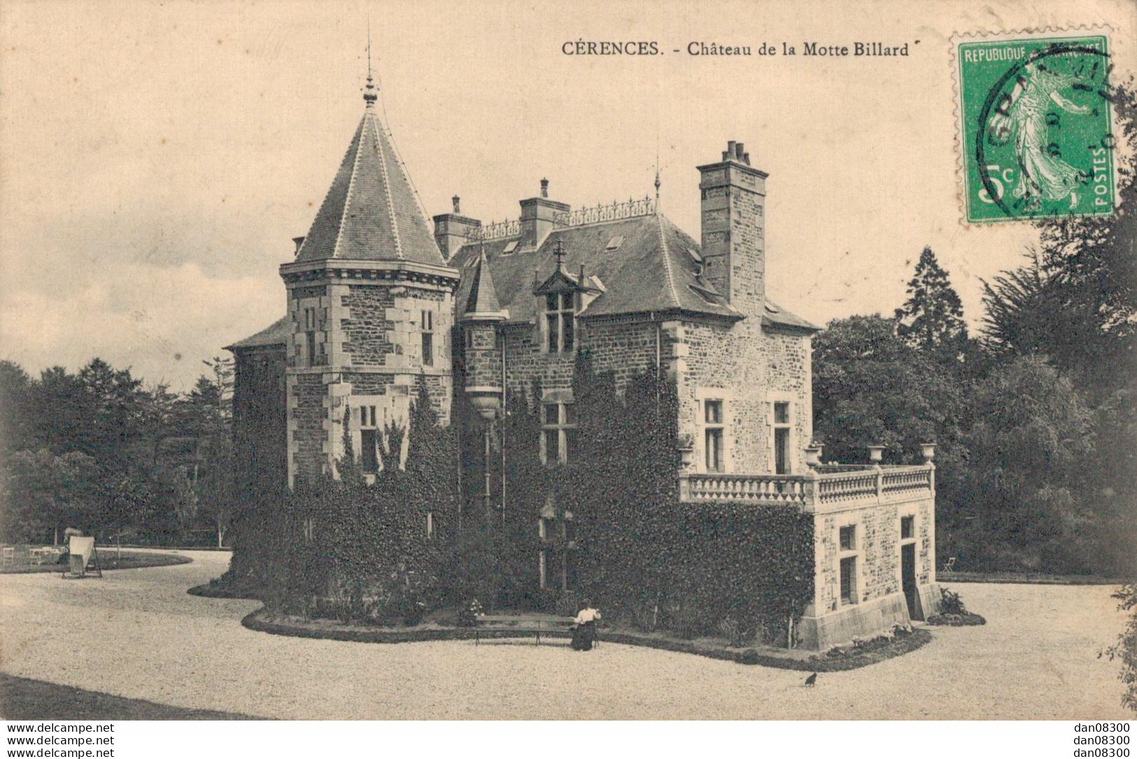 50 CERENCES CHATEAU DE LA MOTTE BILLARD - Other & Unclassified