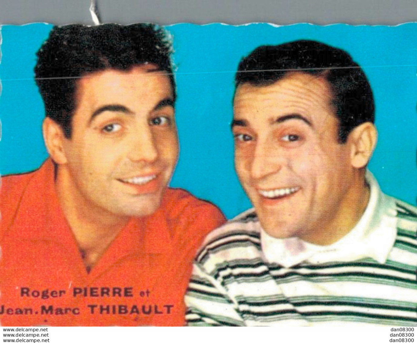 PHOTO DE 7 X 5 CMS DE ROGER PIERRE ET JEAN MARC THIBAULT - Beroemde Personen