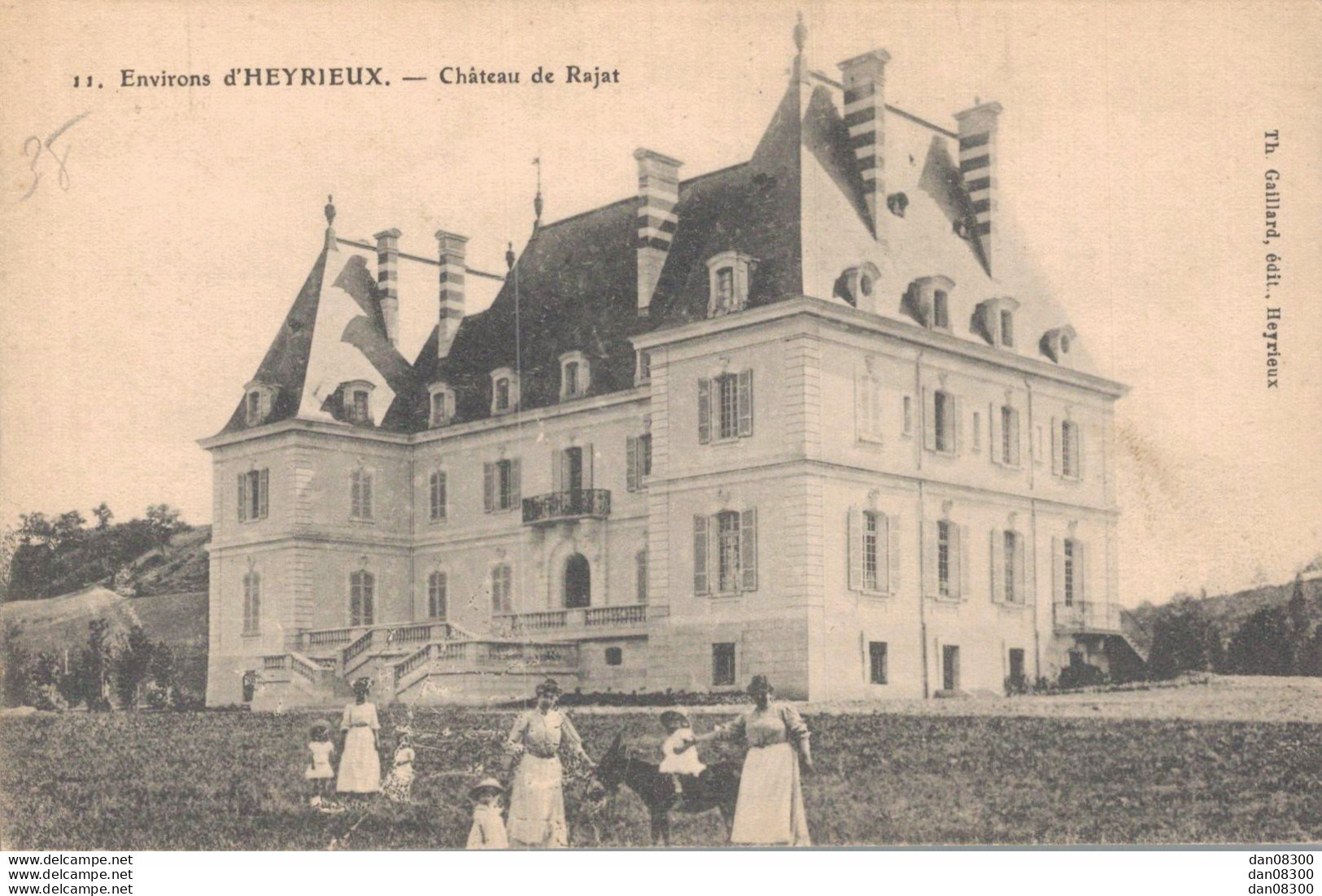 38 ENVIRONS D'HEYRIEUX CHATEAU DU RAJAT - Autres & Non Classés