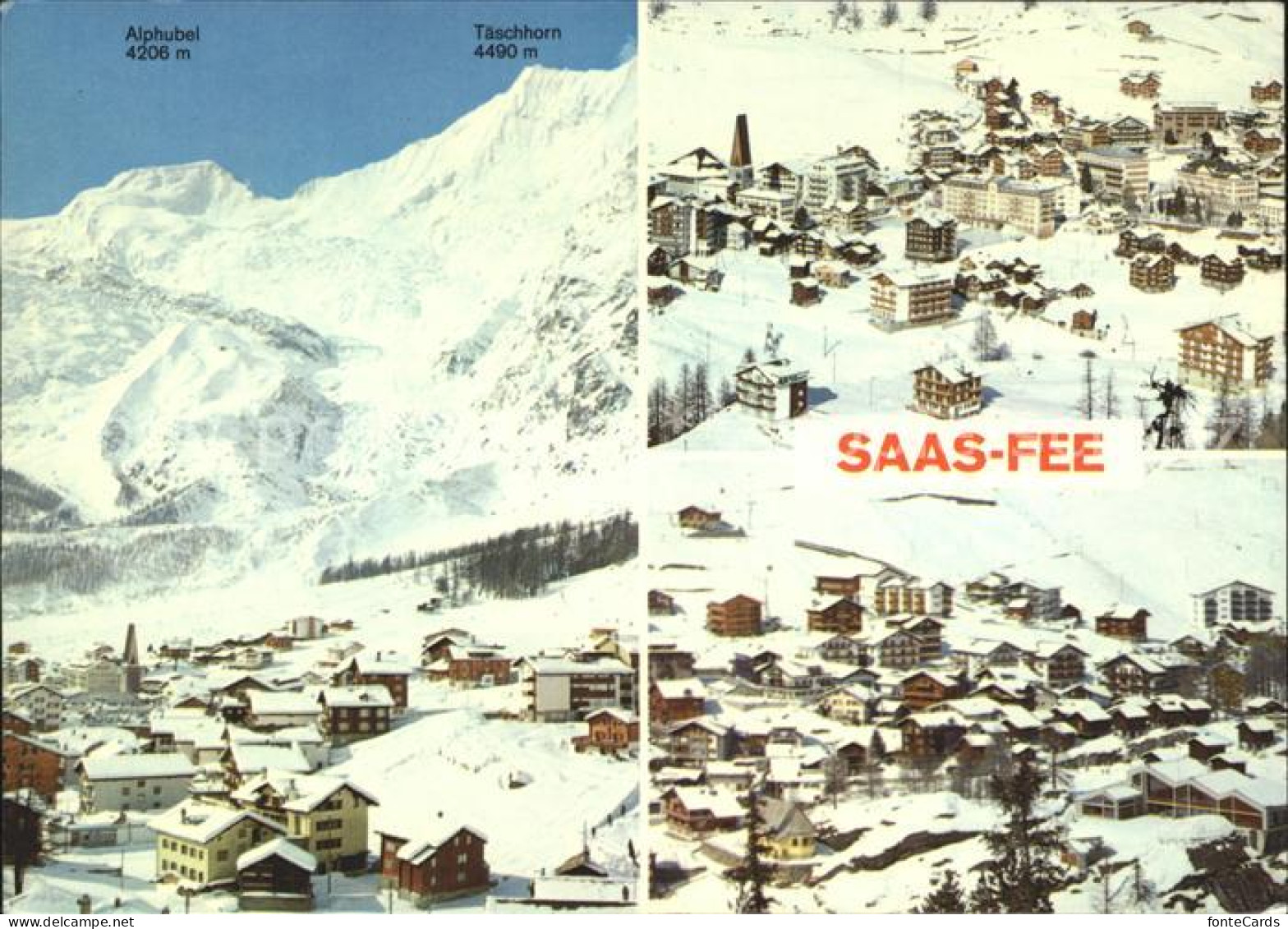 11877856 Saas-Fee Mit Alphubel Und Taeschhorn Saas-Fee - Other & Unclassified