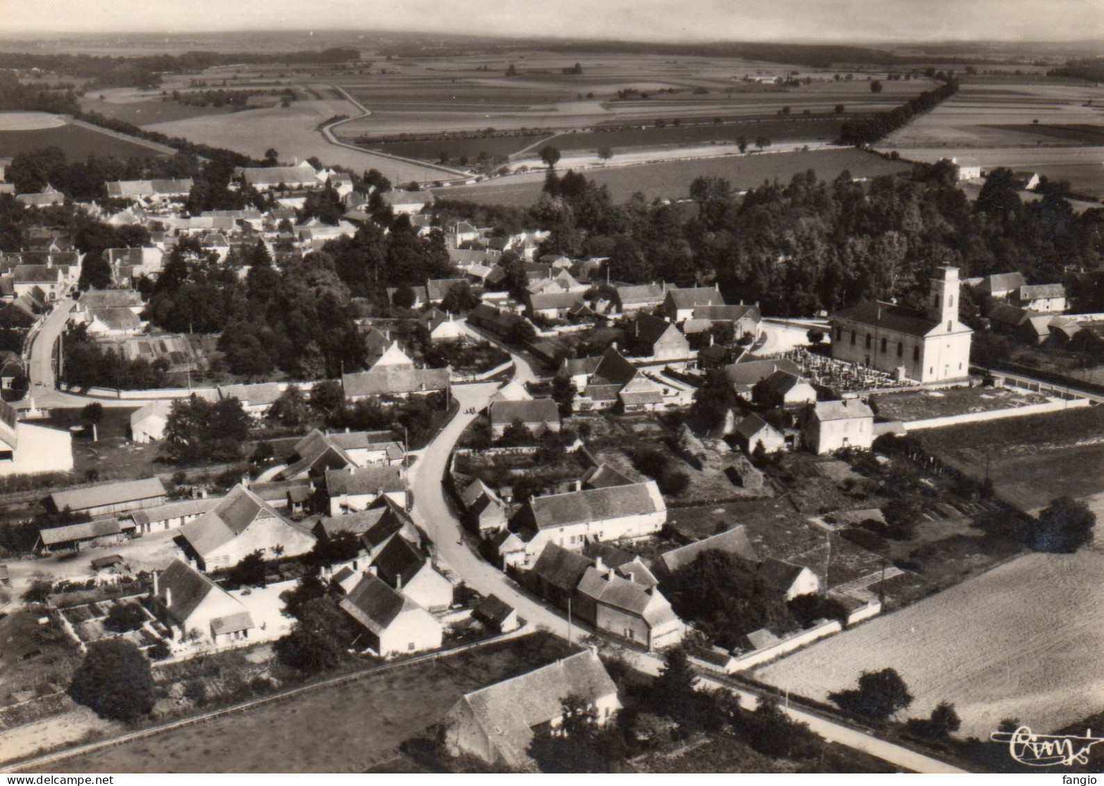 21 ARC-sur-TILLE - " 153-66   A  . Vue Aérienne ;Edit:C.I.M " - Otros & Sin Clasificación