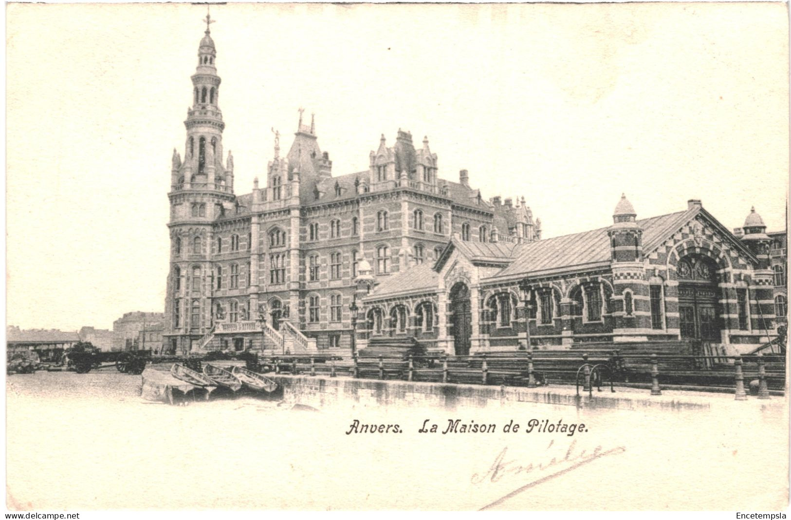 CPA Carte Postale  Belgique Anvers Maison Du Pilotage  Début 1900  VM80669 - Antwerpen