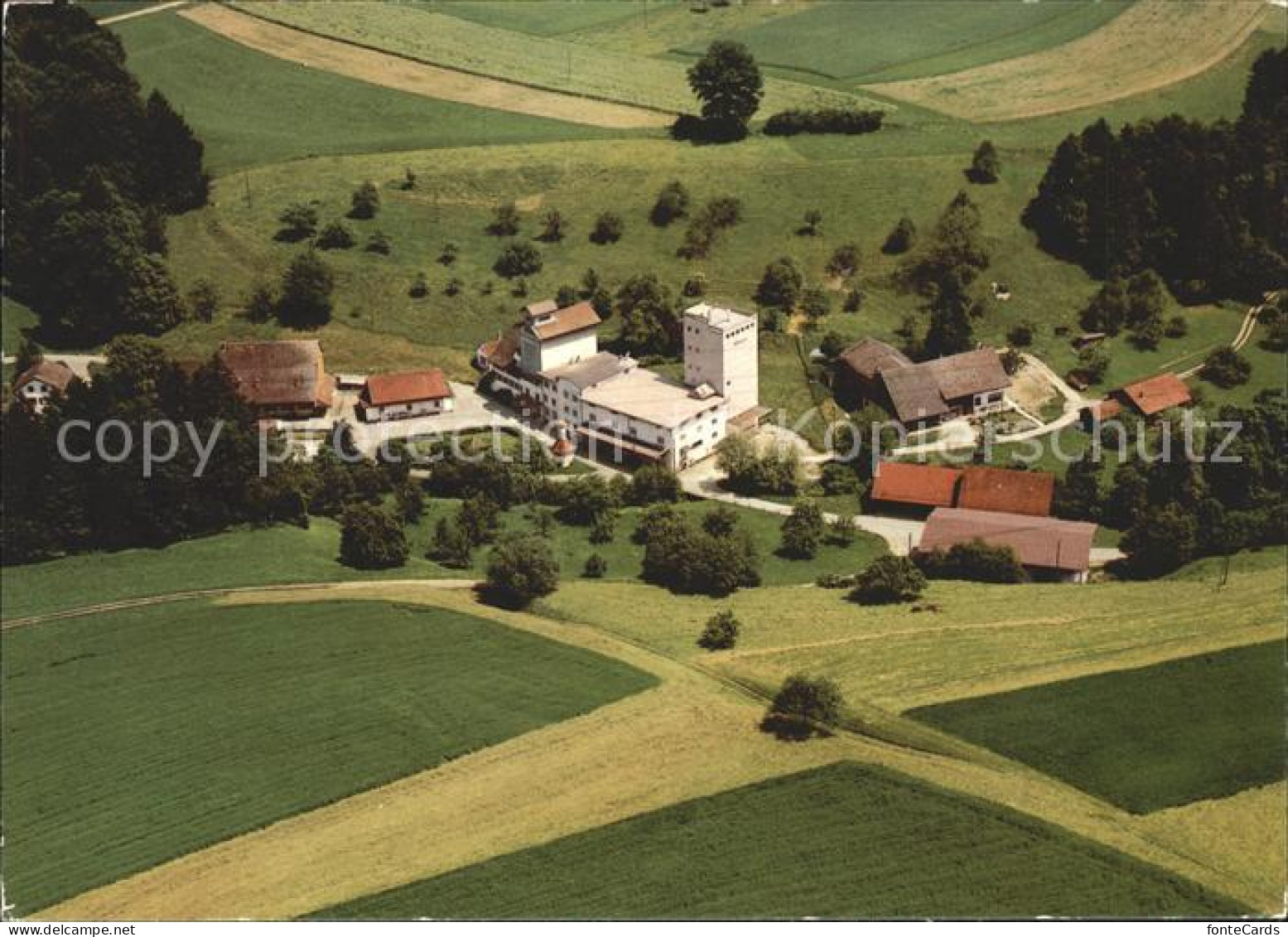 11875486 Hittnau Muehle Balchenstahl Fliegeraufnahme Hittnau - Otros & Sin Clasificación