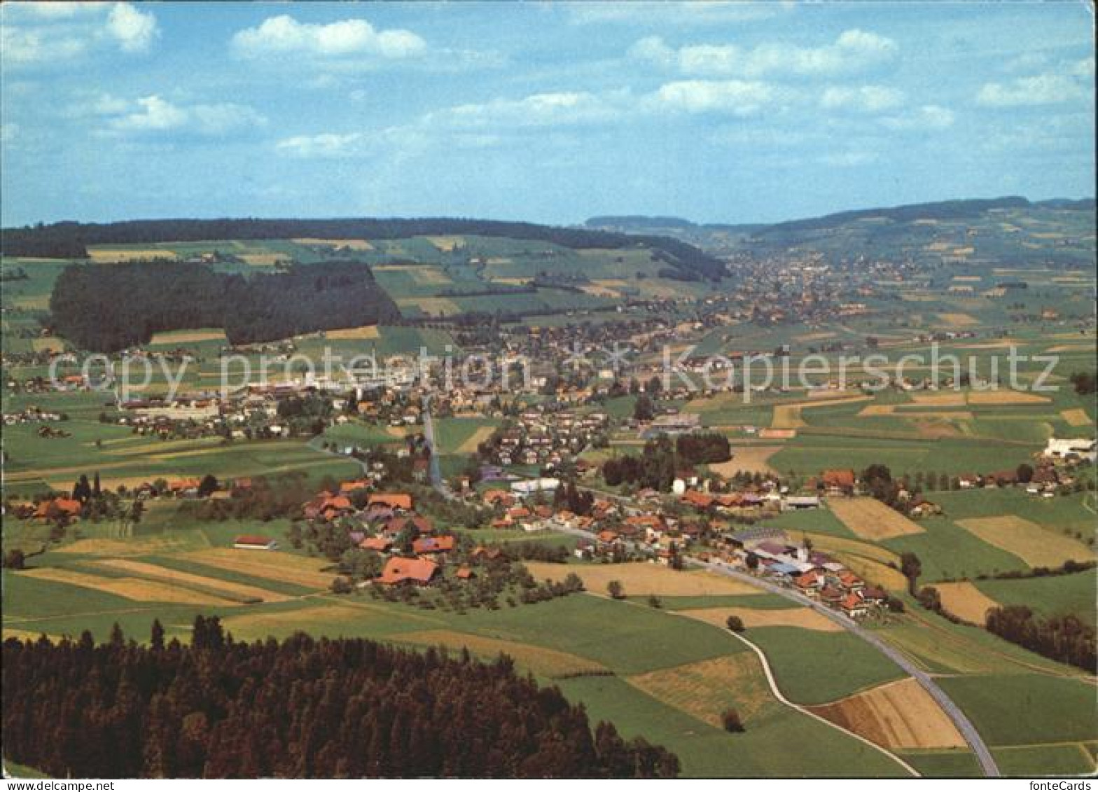 11875376 Konolfingen BE Fliegeraufnahme Konolfingen-Dorf - Autres & Non Classés