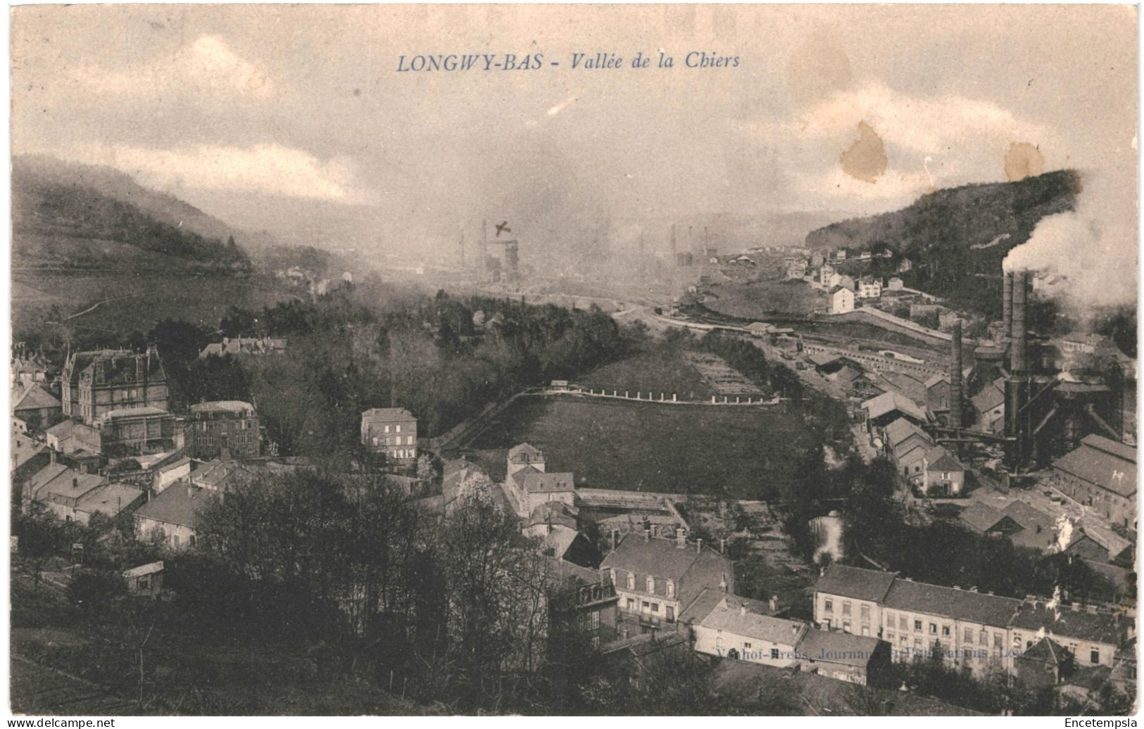 CPA Carte Postale  France Longwy Bas Vallée De La Chiers 1912  VM80670 - Longwy