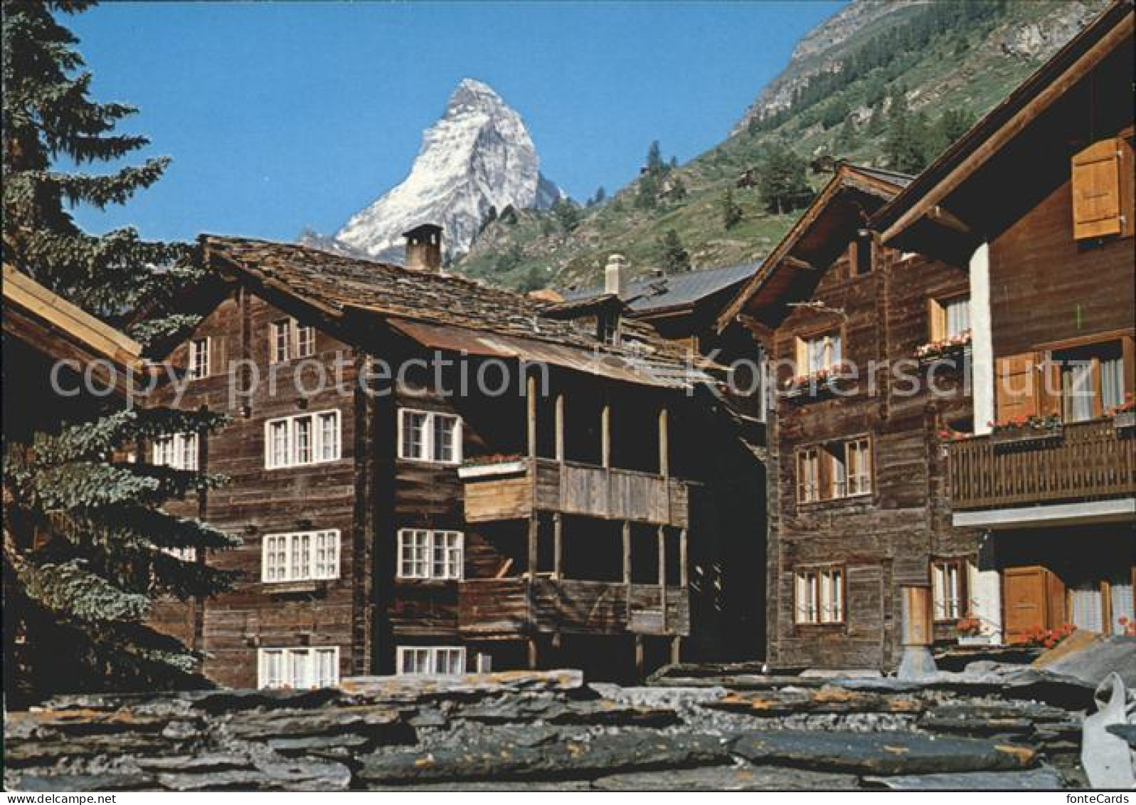 11871456 Zermatt VS Matterhorn Teilansicht  - Otros & Sin Clasificación