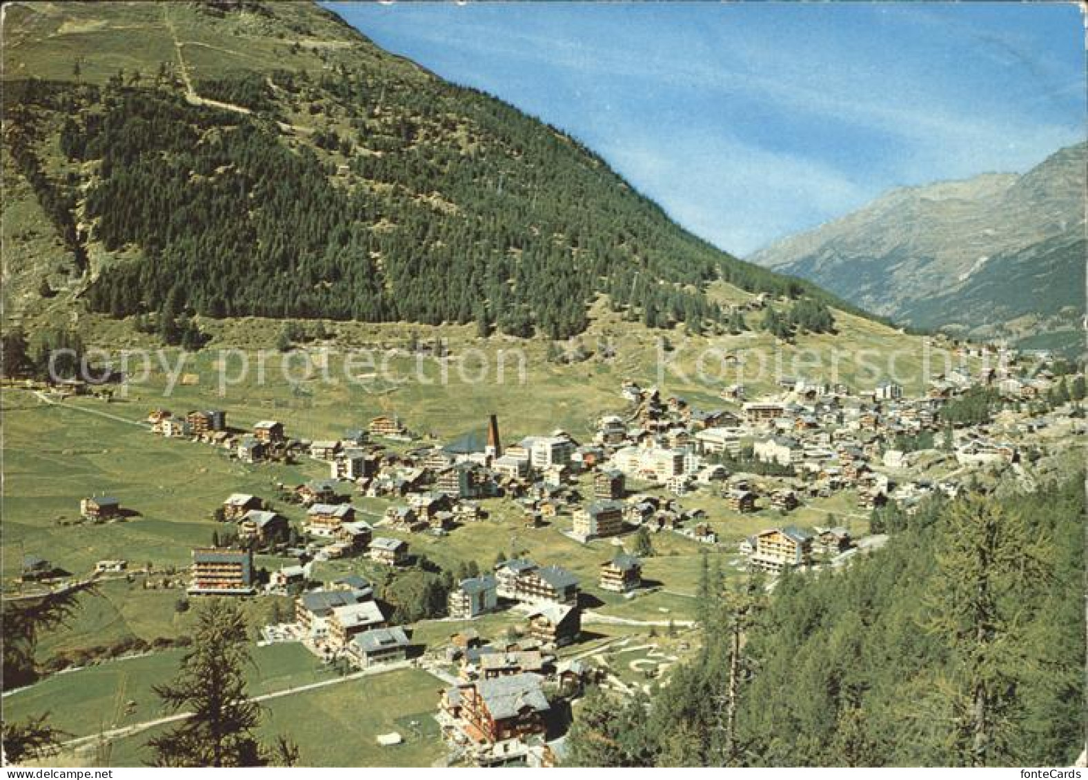 11871346 Saas-Fee Ortsansicht Saas-Fee - Other & Unclassified