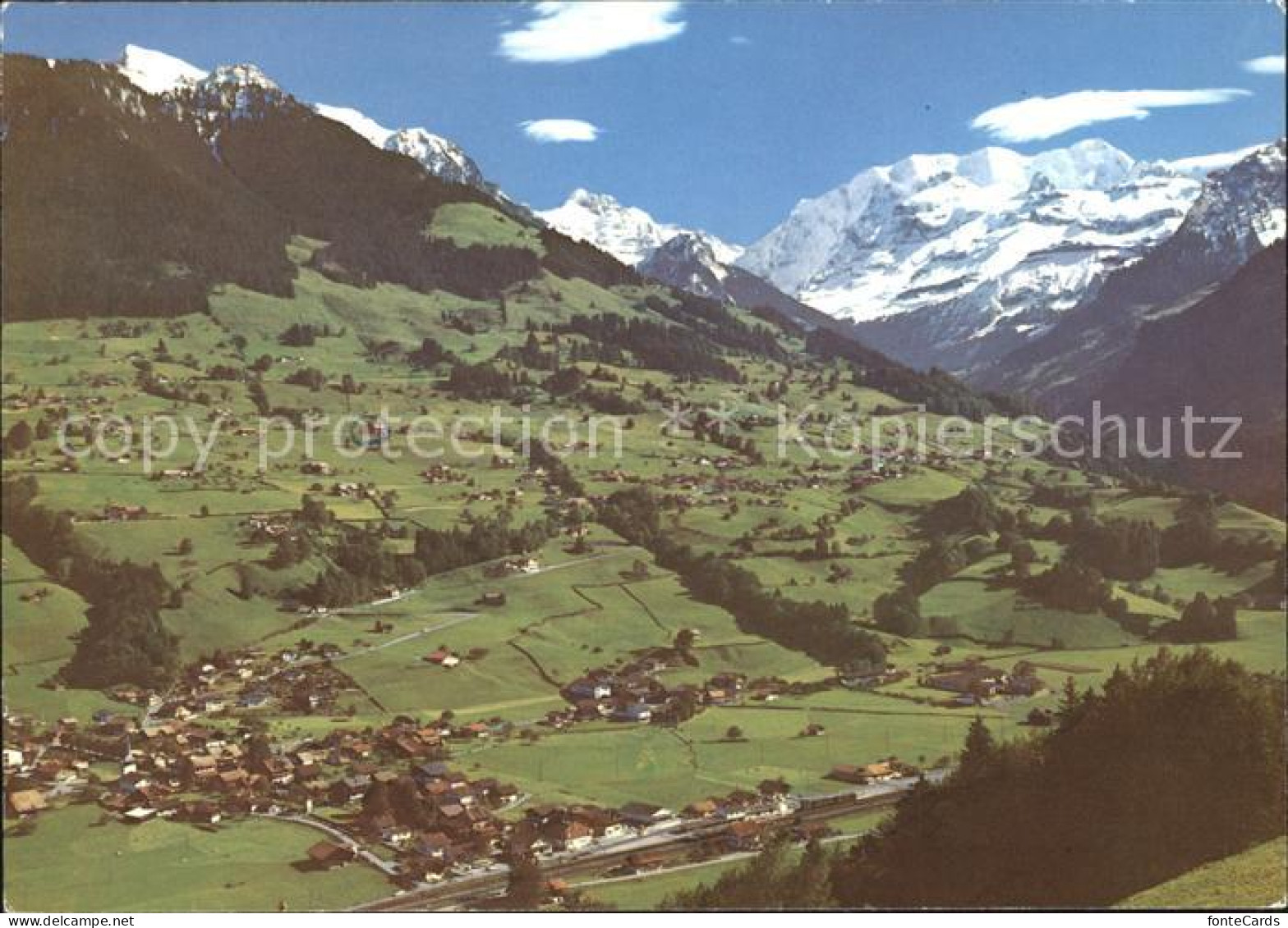 11871176 Reichenbach Scharnachtal Buetlassen Gspaltenhorn Bluemlisalp Scharnacht - Sonstige & Ohne Zuordnung