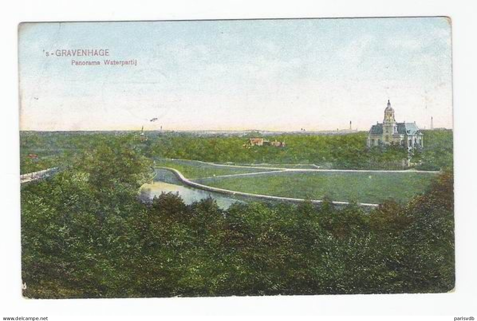 'S GRAVENHAGE - Panorama Waterpartij  (NL 10444) - Den Haag ('s-Gravenhage)