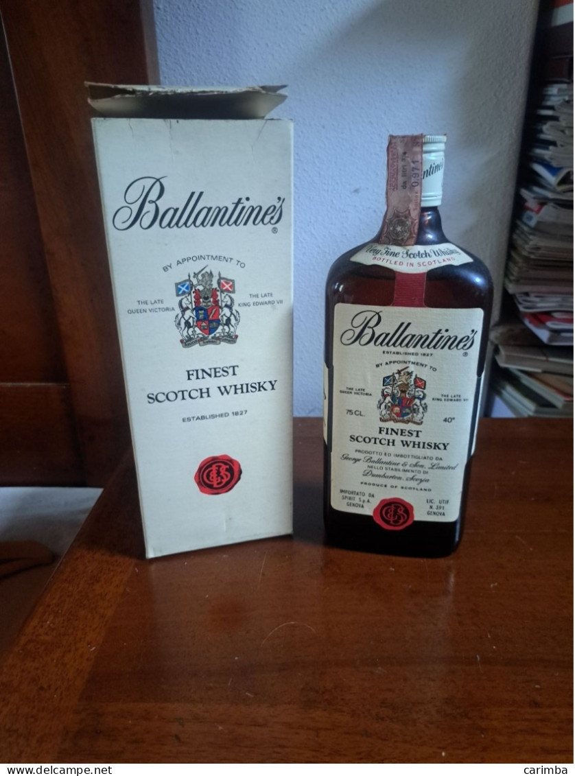 BALLANTINE'S WHISKY 75cl BOTTIGLIA SIGILLATA CON SCATOLA - Whisky