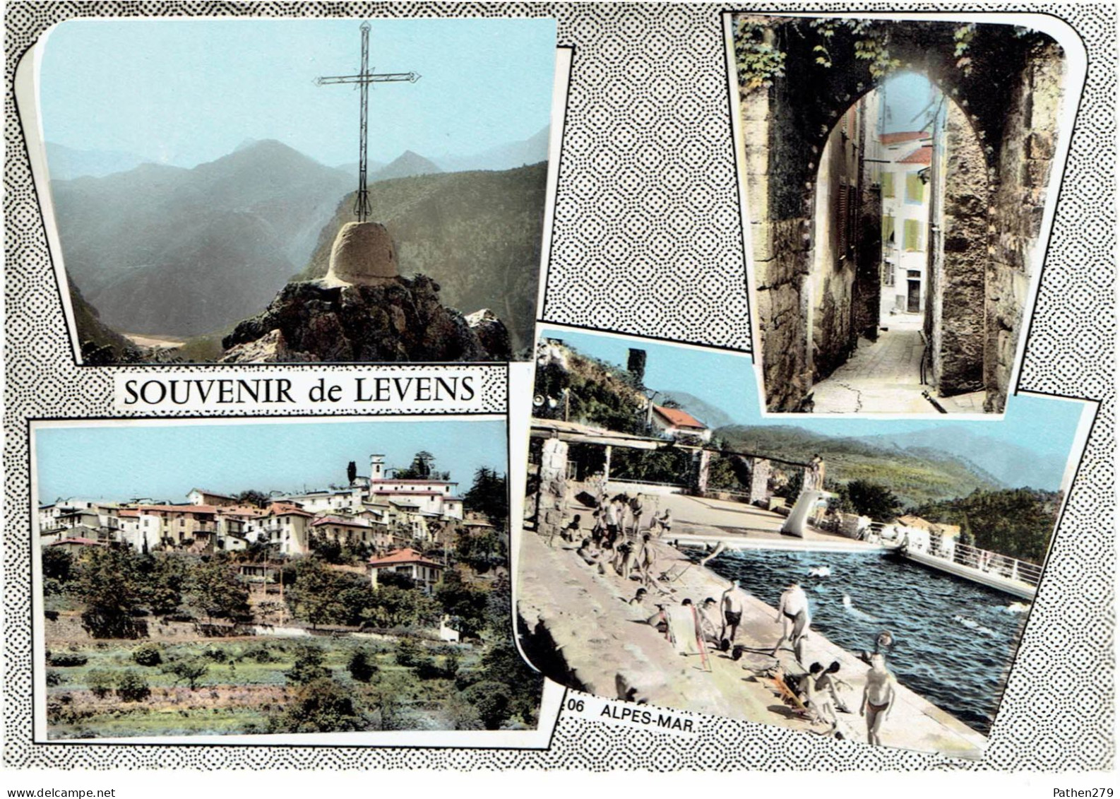 CPSM FRANCE 06 ALPES-MARITIMES LEVENS - Multivues - Autres & Non Classés