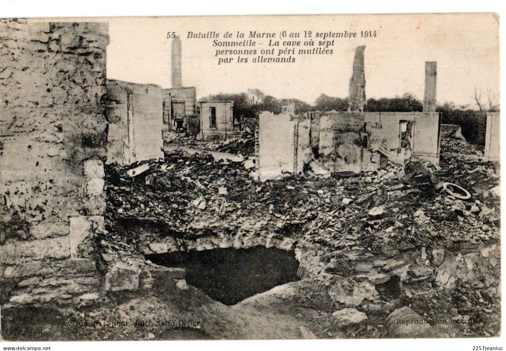 Bataille De La Marne Lot 18 CP (du 6 Au 12 Septembre 1914 Avec Correspondance De Revigny  Et Villers Au Dos ) - Oorlog 1914-18