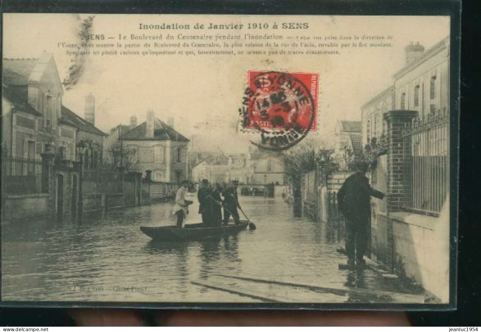 SENS INONDATIONS      ( MES PHOTOS NE SONT PAS JAUNES ) - Sens