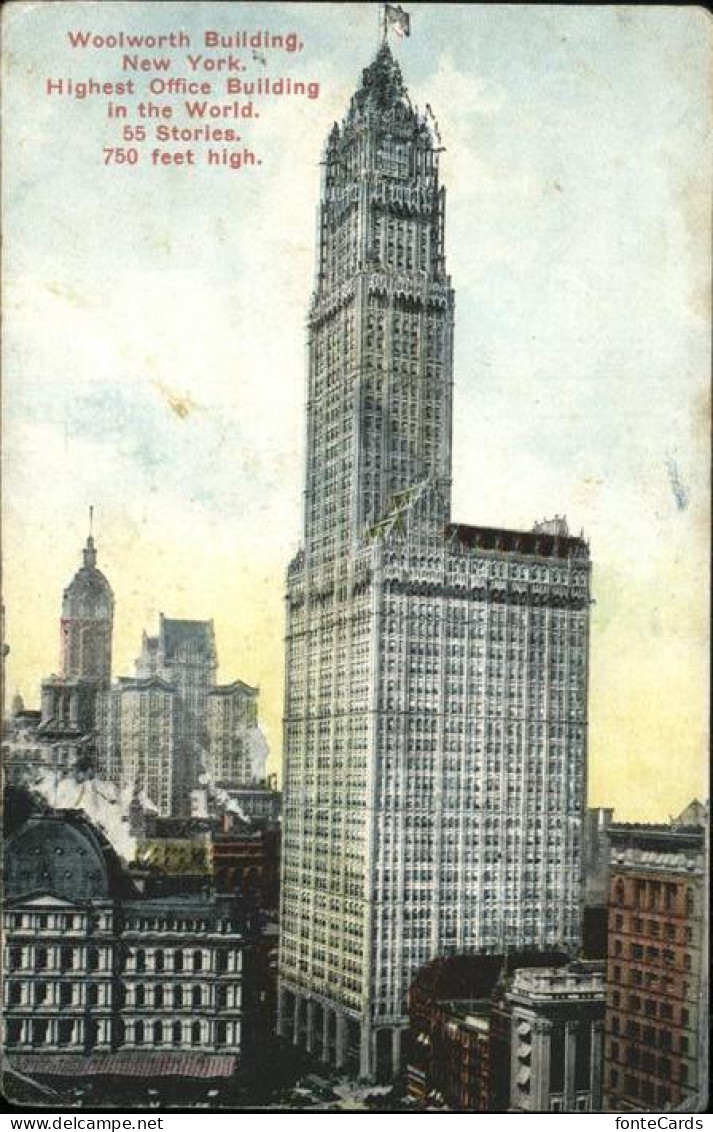 11320947 New_York_City Woolworth Building - Altri & Non Classificati